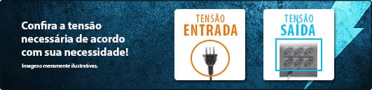 Nobreak Tensao Entrada e Saida	