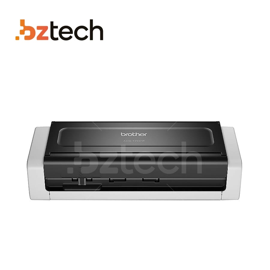 Scanner Brother ADS-1700W Duplex 600dpi - Micro USB e Wi-Fi (Com ADF ...