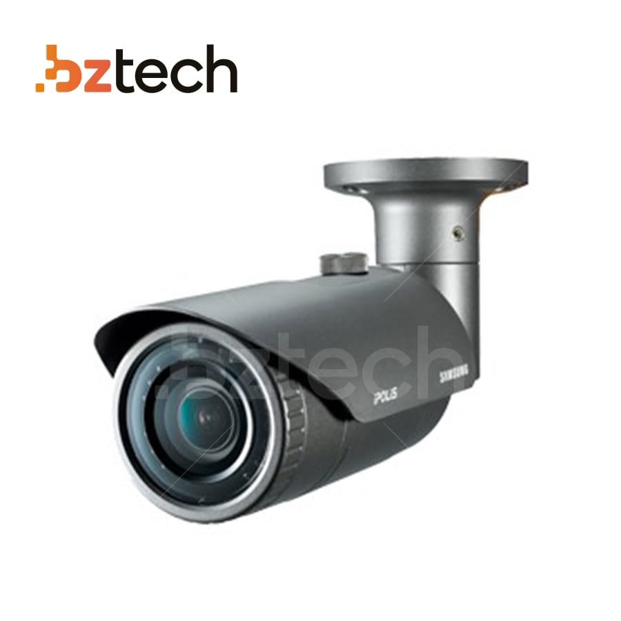 Câmera de Segurança IP Samsung Lite SNOL5083R Bullet HD, 1.3MP