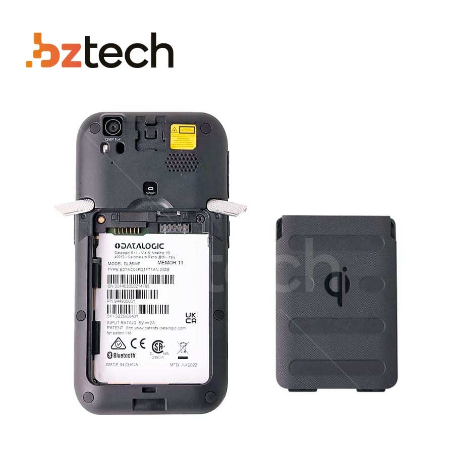 Bateria Datalogic para Coletor Memor 10 e Memor 11 - 4100mAh | Bz Tech