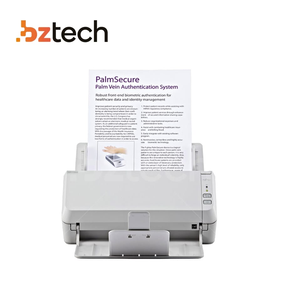 Scanner Fujitsu SP1130N Duplex 600dpi USB e ADF) Bz Tech