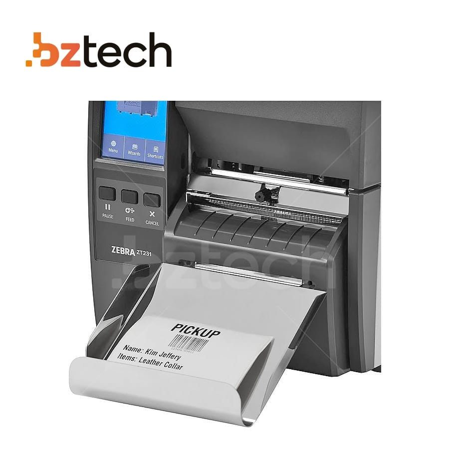 Impressora de Etiquetas Zebra ZT231 300dpi - USB, Serial, Bluetooth e ...