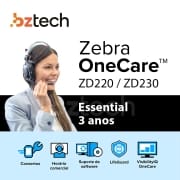 Contrato de Suporte e Manutenção Zebra OneCare Essential de 3 Anos