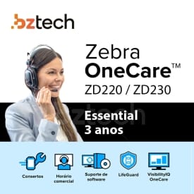 Zebra Onecare Zd220 Zd230 Essential 3 Anos